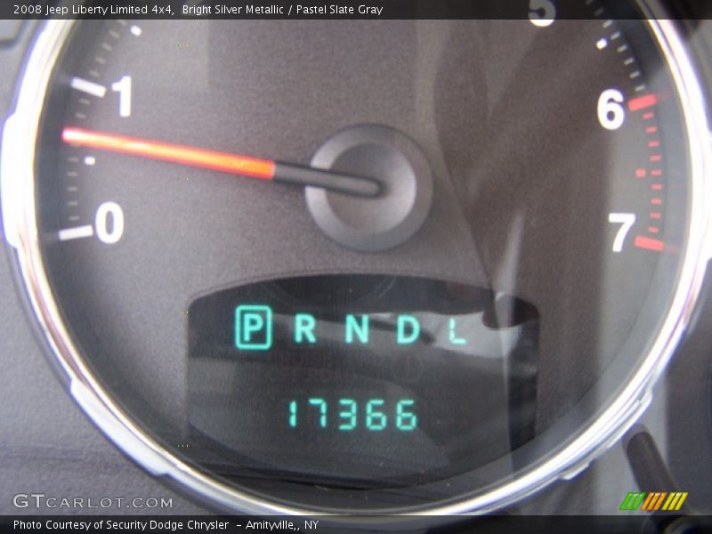 Bright Silver Metallic / Pastel Slate Gray 2008 Jeep Liberty Limited 4x4