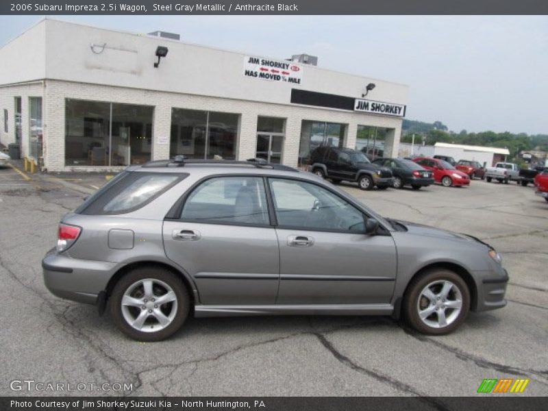 Steel Gray Metallic / Anthracite Black 2006 Subaru Impreza 2.5i Wagon
