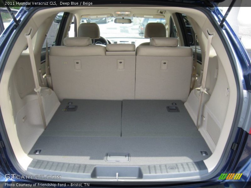 Deep Blue / Beige 2011 Hyundai Veracruz GLS