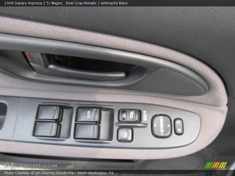 Steel Gray Metallic / Anthracite Black 2006 Subaru Impreza 2.5i Wagon