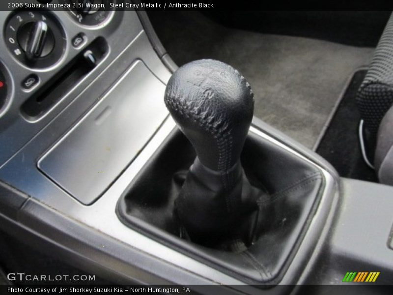Steel Gray Metallic / Anthracite Black 2006 Subaru Impreza 2.5i Wagon