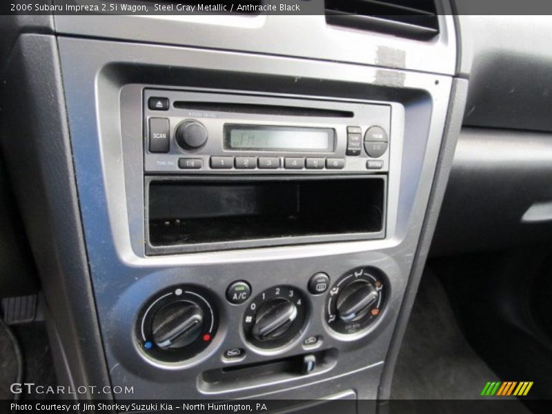 Steel Gray Metallic / Anthracite Black 2006 Subaru Impreza 2.5i Wagon