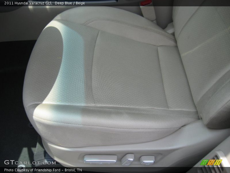 Deep Blue / Beige 2011 Hyundai Veracruz GLS