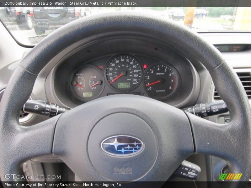 Steel Gray Metallic / Anthracite Black 2006 Subaru Impreza 2.5i Wagon