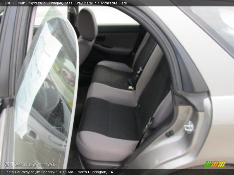 Steel Gray Metallic / Anthracite Black 2006 Subaru Impreza 2.5i Wagon