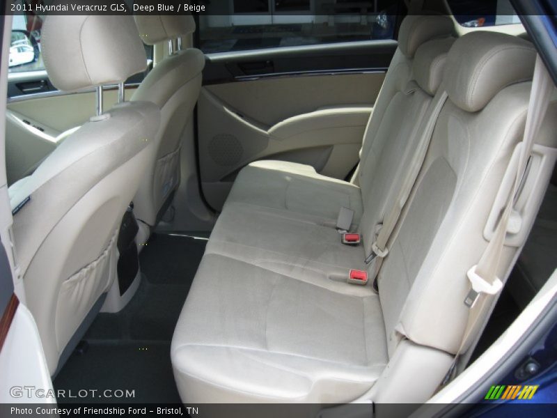 Deep Blue / Beige 2011 Hyundai Veracruz GLS