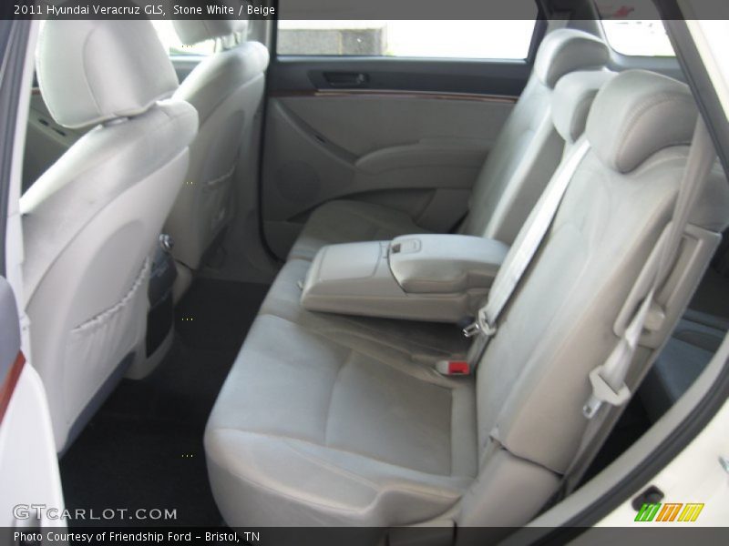 Stone White / Beige 2011 Hyundai Veracruz GLS