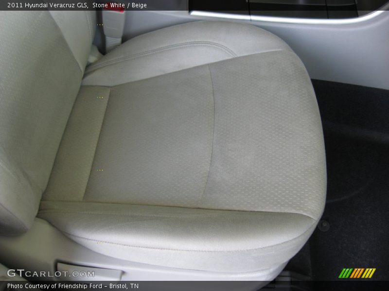 Stone White / Beige 2011 Hyundai Veracruz GLS