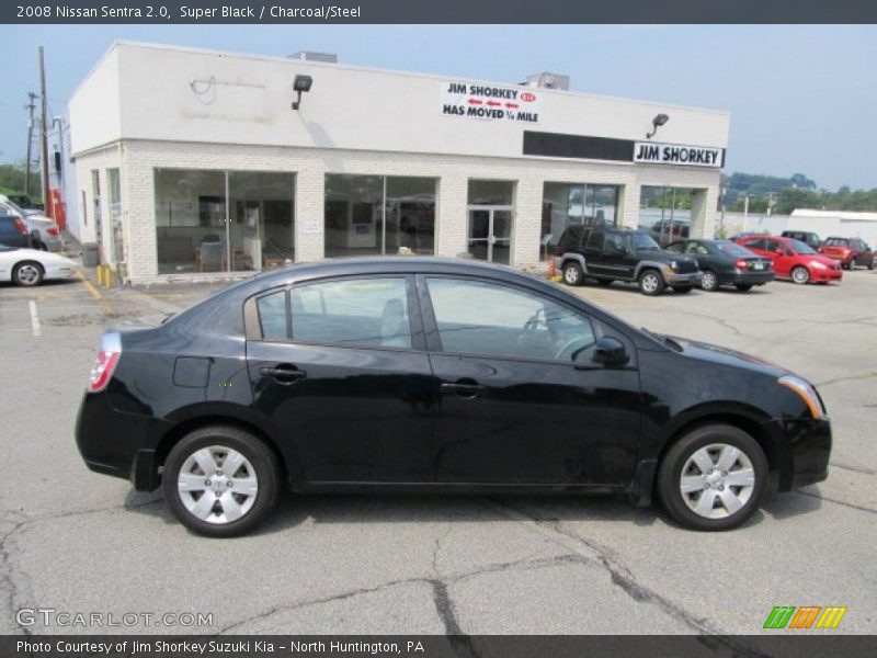 Super Black / Charcoal/Steel 2008 Nissan Sentra 2.0