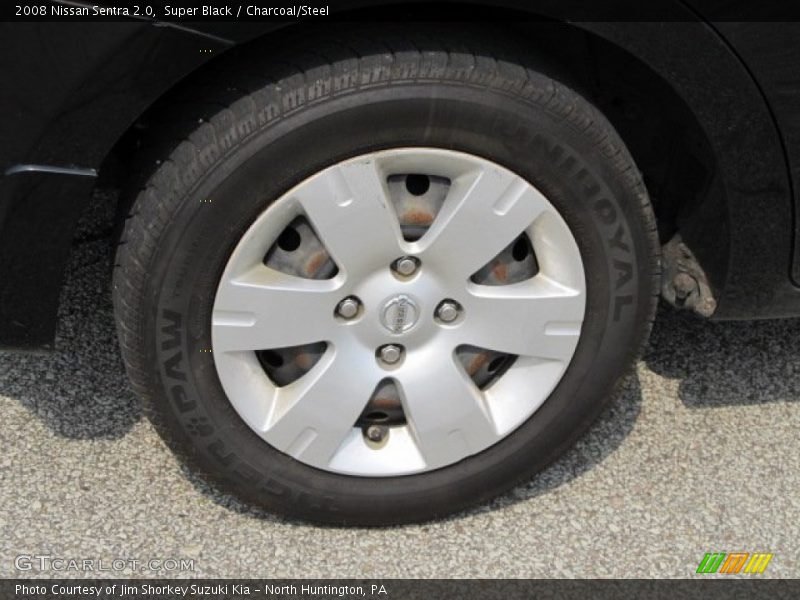 Super Black / Charcoal/Steel 2008 Nissan Sentra 2.0