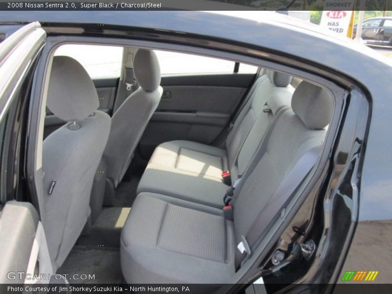 Super Black / Charcoal/Steel 2008 Nissan Sentra 2.0