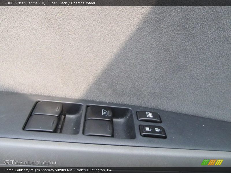 Super Black / Charcoal/Steel 2008 Nissan Sentra 2.0