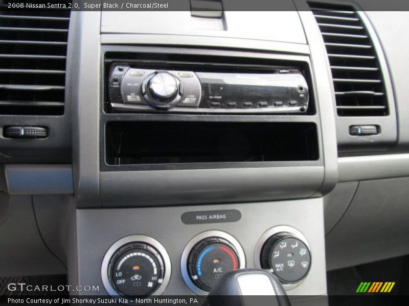 Super Black / Charcoal/Steel 2008 Nissan Sentra 2.0