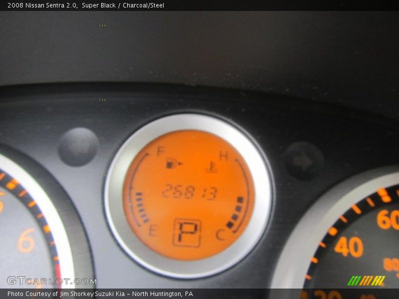 Super Black / Charcoal/Steel 2008 Nissan Sentra 2.0