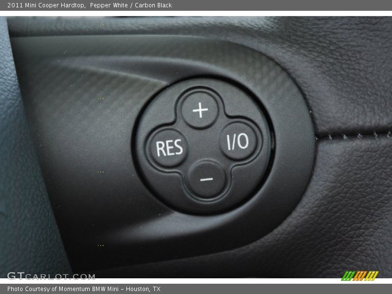 Pepper White / Carbon Black 2011 Mini Cooper Hardtop