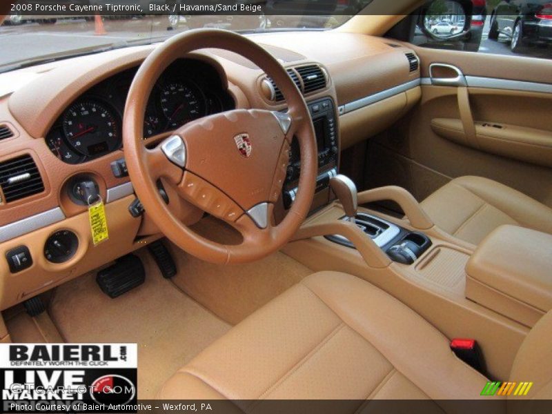 Black / Havanna/Sand Beige 2008 Porsche Cayenne Tiptronic