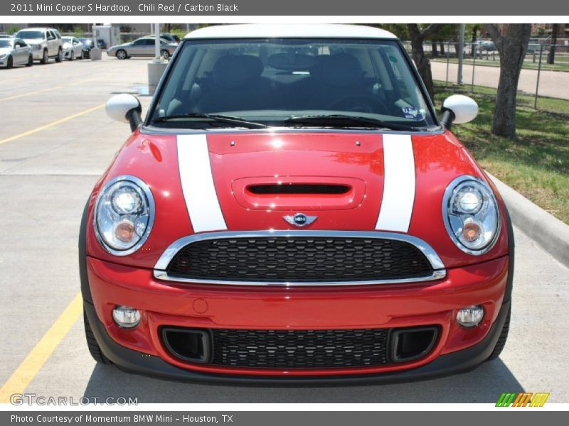 Chili Red / Carbon Black 2011 Mini Cooper S Hardtop