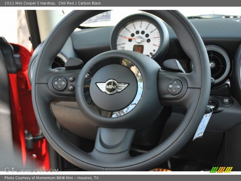 Chili Red / Carbon Black 2011 Mini Cooper S Hardtop