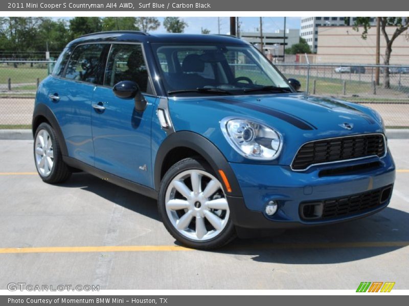Front 3/4 View of 2011 Cooper S Countryman All4 AWD
