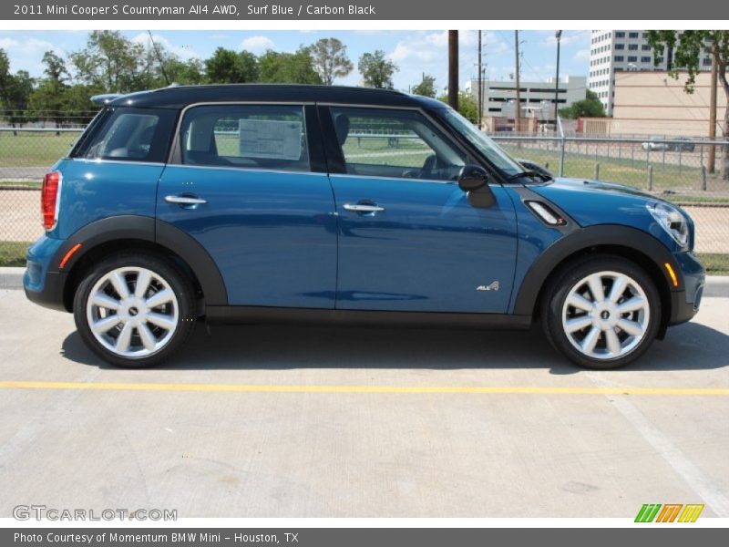  2011 Cooper S Countryman All4 AWD Surf Blue