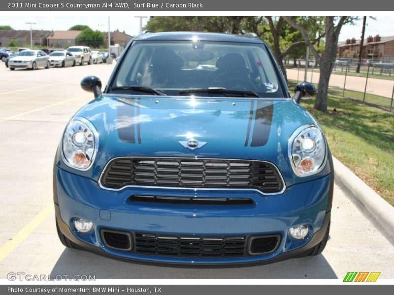 Surf Blue / Carbon Black 2011 Mini Cooper S Countryman All4 AWD