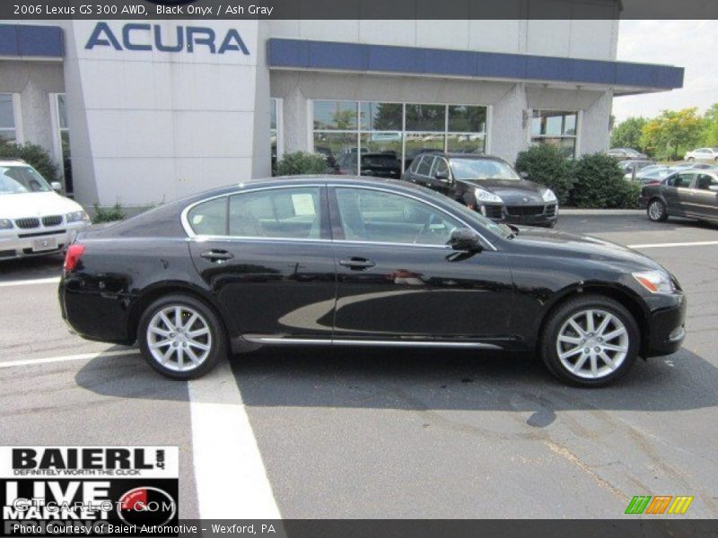 Black Onyx / Ash Gray 2006 Lexus GS 300 AWD