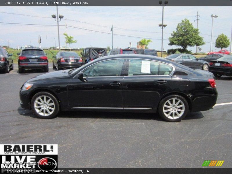 Black Onyx / Ash Gray 2006 Lexus GS 300 AWD