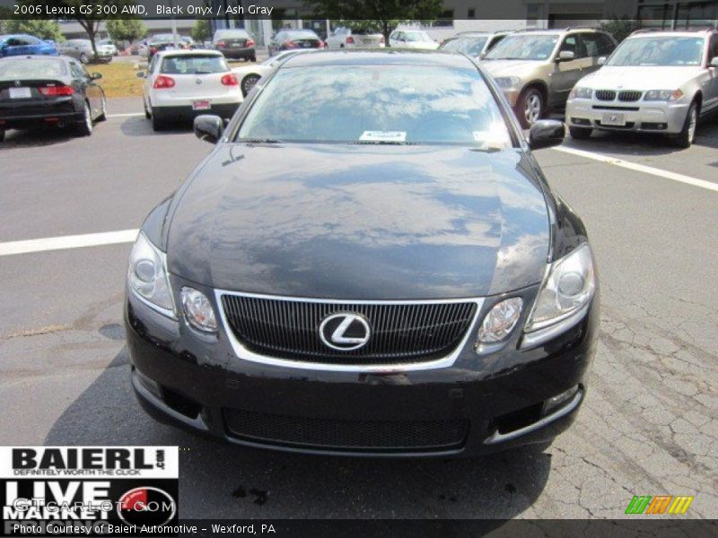 Black Onyx / Ash Gray 2006 Lexus GS 300 AWD