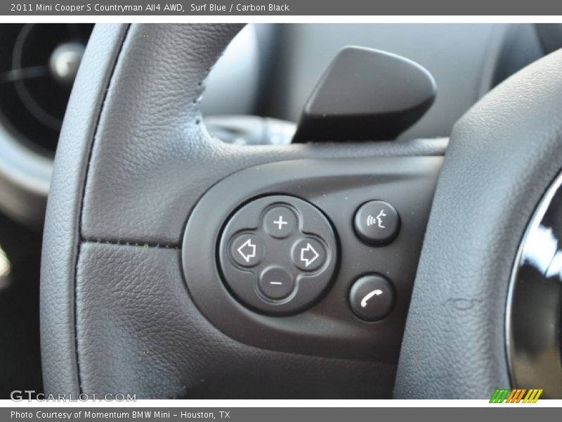 Controls of 2011 Cooper S Countryman All4 AWD