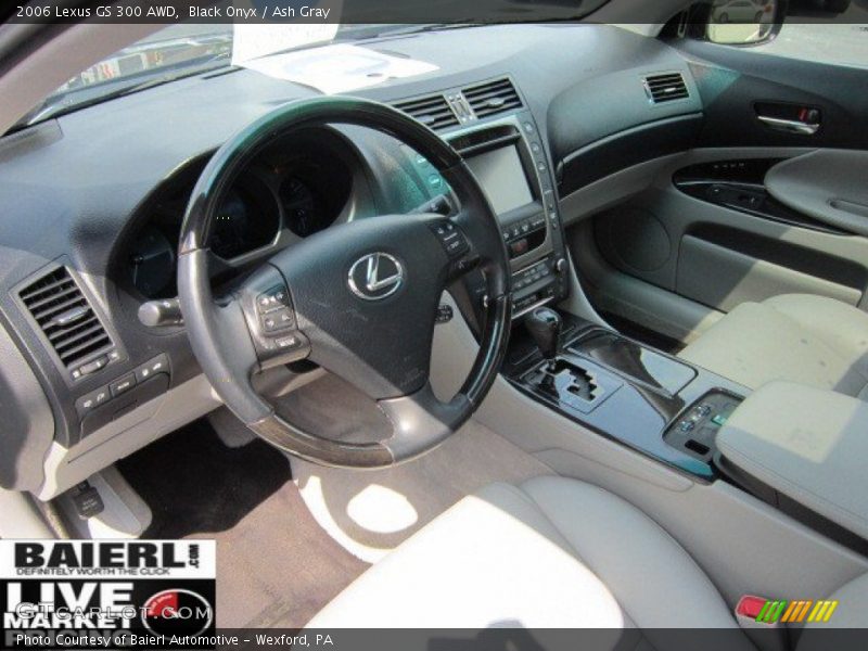 Black Onyx / Ash Gray 2006 Lexus GS 300 AWD