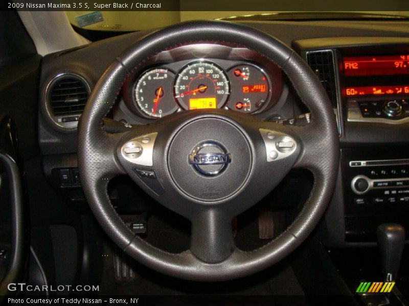 Super Black / Charcoal 2009 Nissan Maxima 3.5 S