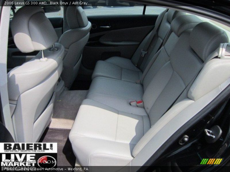 Black Onyx / Ash Gray 2006 Lexus GS 300 AWD
