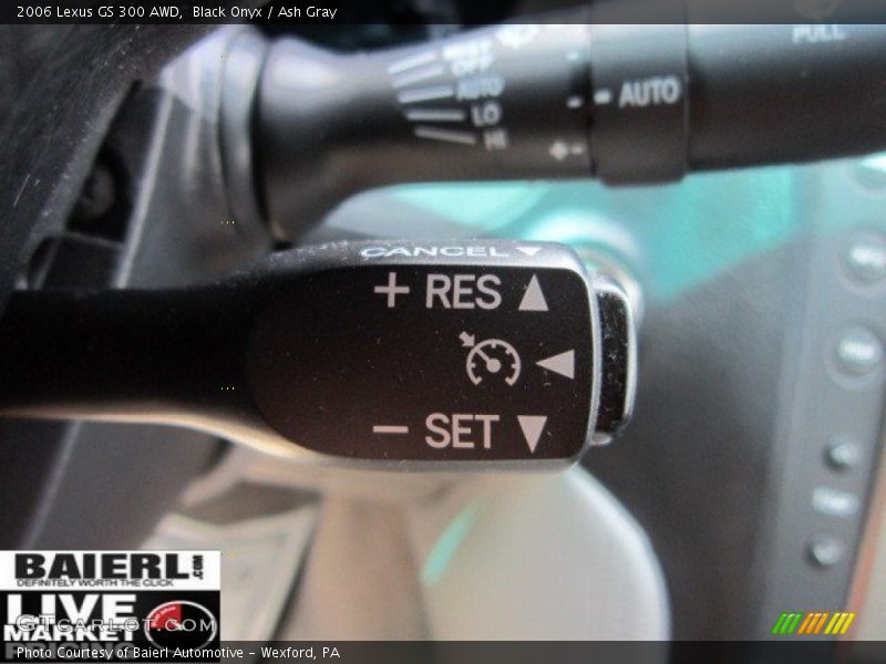 Black Onyx / Ash Gray 2006 Lexus GS 300 AWD
