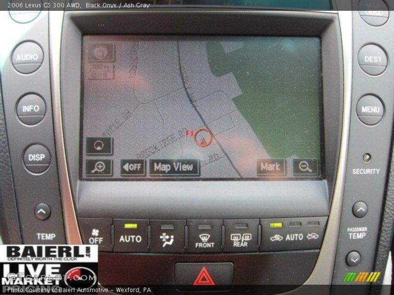 Black Onyx / Ash Gray 2006 Lexus GS 300 AWD