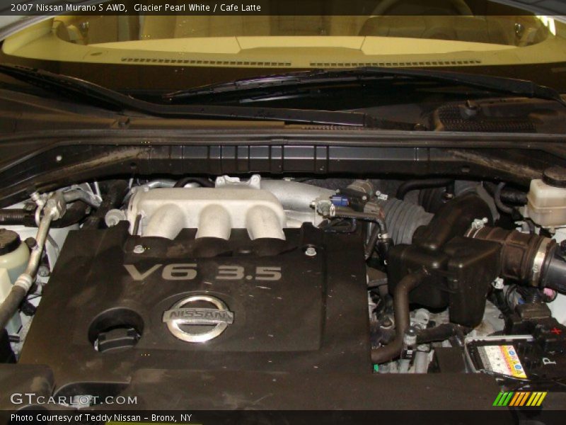 Glacier Pearl White / Cafe Latte 2007 Nissan Murano S AWD