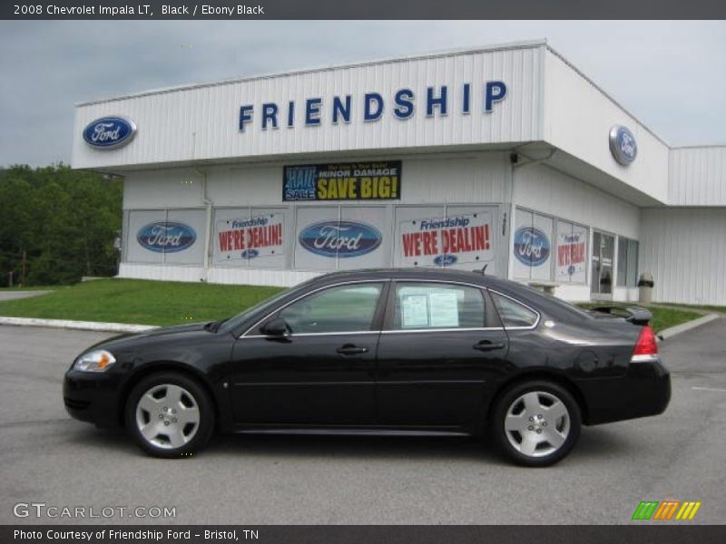 Black / Ebony Black 2008 Chevrolet Impala LT