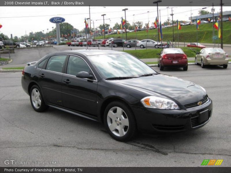 Black / Ebony Black 2008 Chevrolet Impala LT