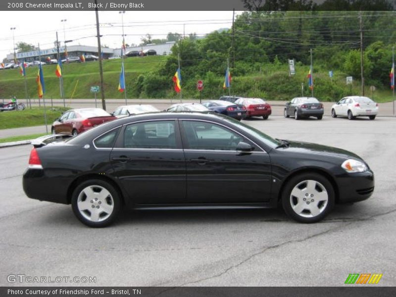 Black / Ebony Black 2008 Chevrolet Impala LT