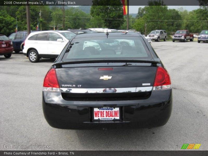 Black / Ebony Black 2008 Chevrolet Impala LT