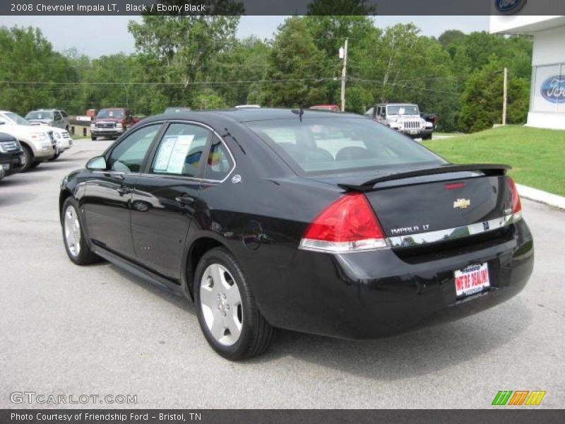Black / Ebony Black 2008 Chevrolet Impala LT