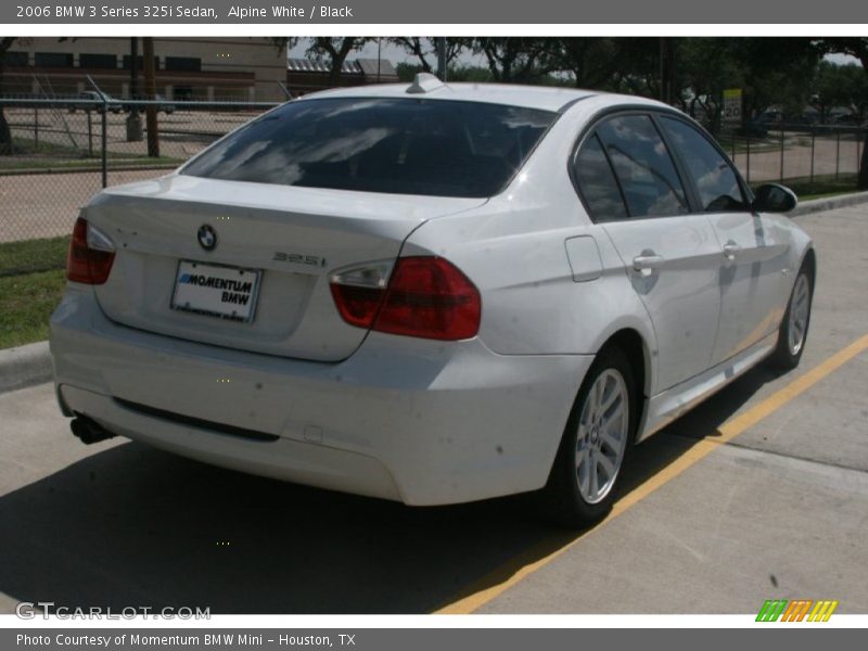 Alpine White / Black 2006 BMW 3 Series 325i Sedan