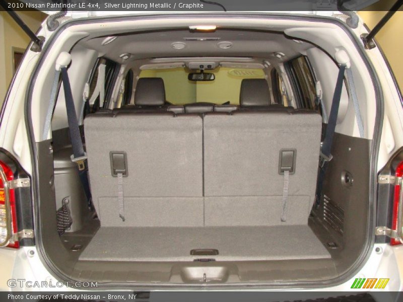 Silver Lightning Metallic / Graphite 2010 Nissan Pathfinder LE 4x4