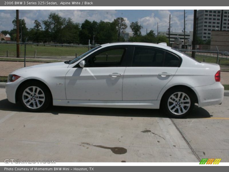 Alpine White / Black 2006 BMW 3 Series 325i Sedan