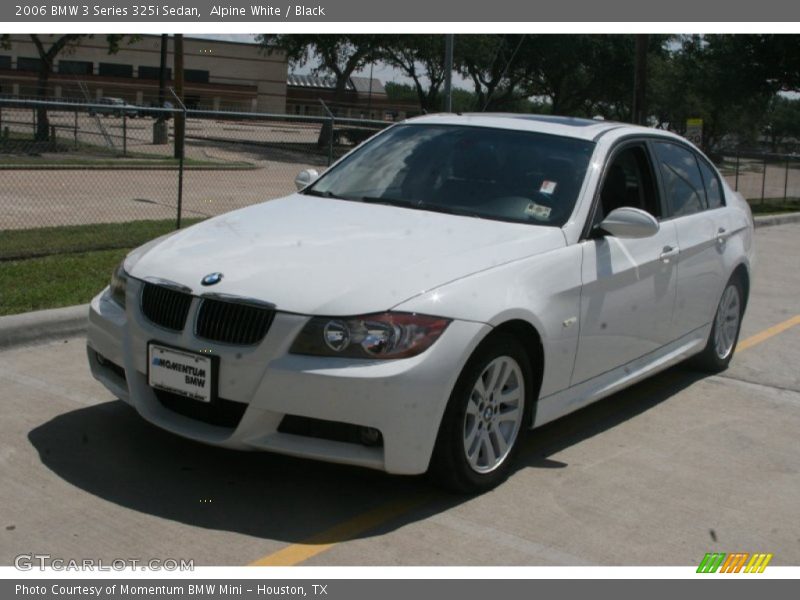 Alpine White / Black 2006 BMW 3 Series 325i Sedan