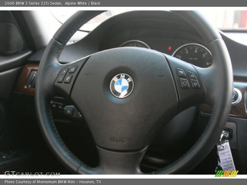 Alpine White / Black 2006 BMW 3 Series 325i Sedan