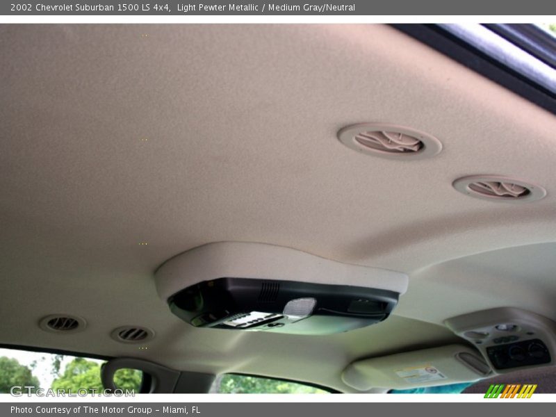 Light Pewter Metallic / Medium Gray/Neutral 2002 Chevrolet Suburban 1500 LS 4x4
