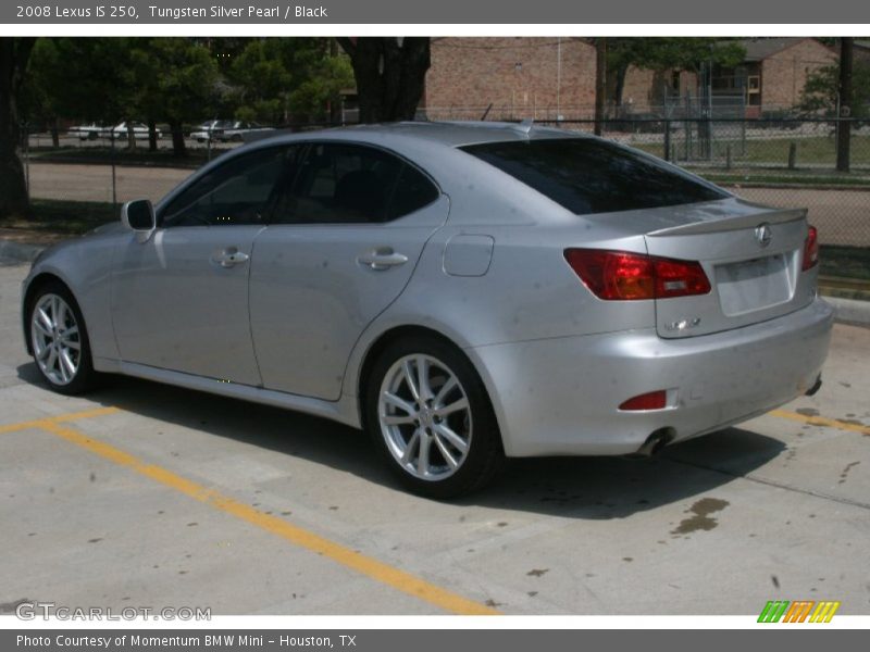 Tungsten Silver Pearl / Black 2008 Lexus IS 250