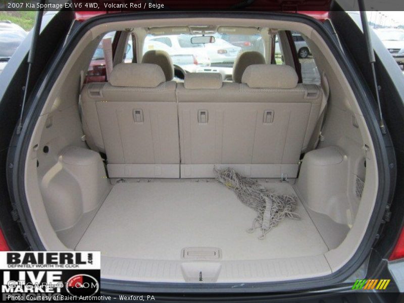 Volcanic Red / Beige 2007 Kia Sportage EX V6 4WD