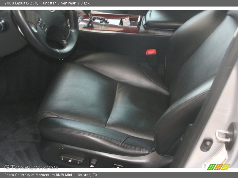 Tungsten Silver Pearl / Black 2008 Lexus IS 250