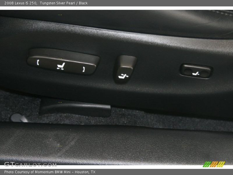 Tungsten Silver Pearl / Black 2008 Lexus IS 250